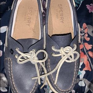 Blue Sperry Topsider